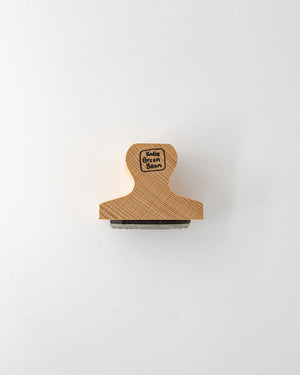 Rubber Stamp (Large) - Handmade with Yarn