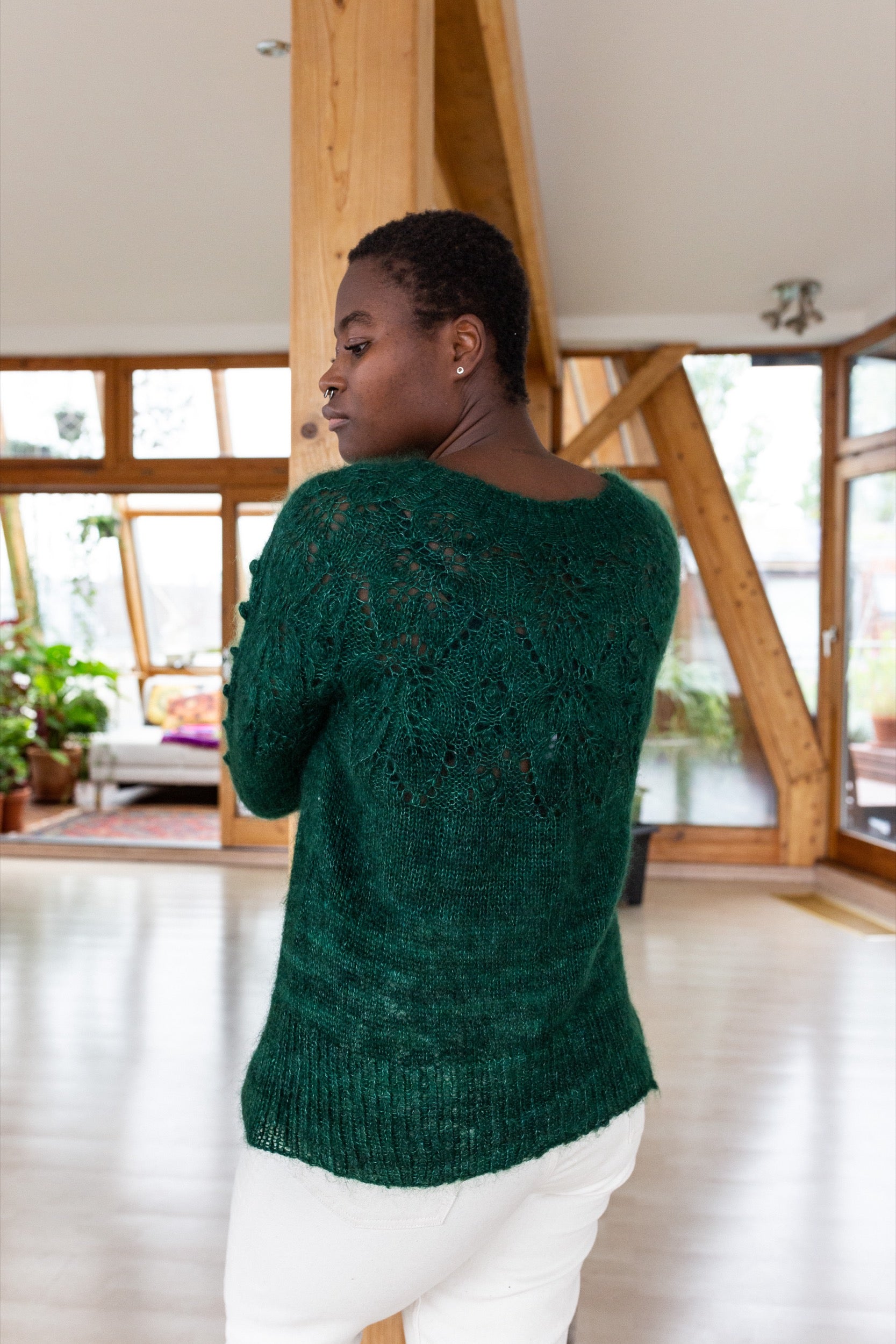 After The Rain Sweater Making Stories Knitting Sustainably