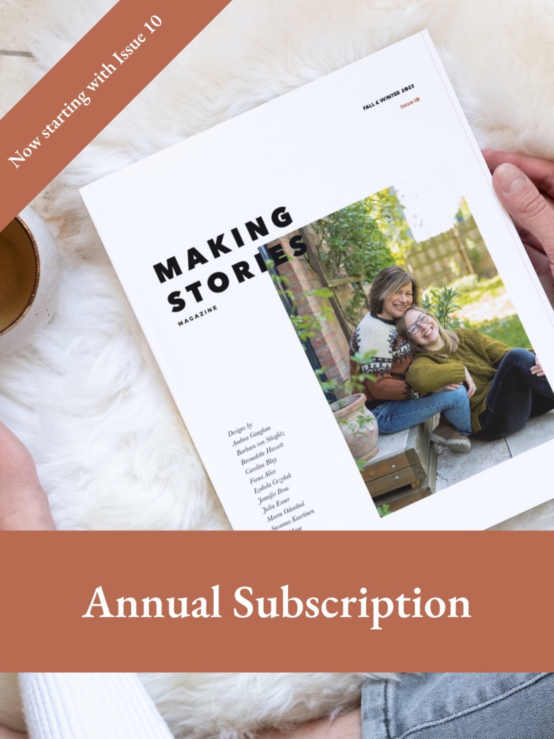 Annual Subscription: Making Stories Magazine