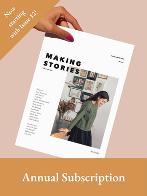 Jahresabonnement: Making Stories Magazine (Start mit Ausgabe 12)