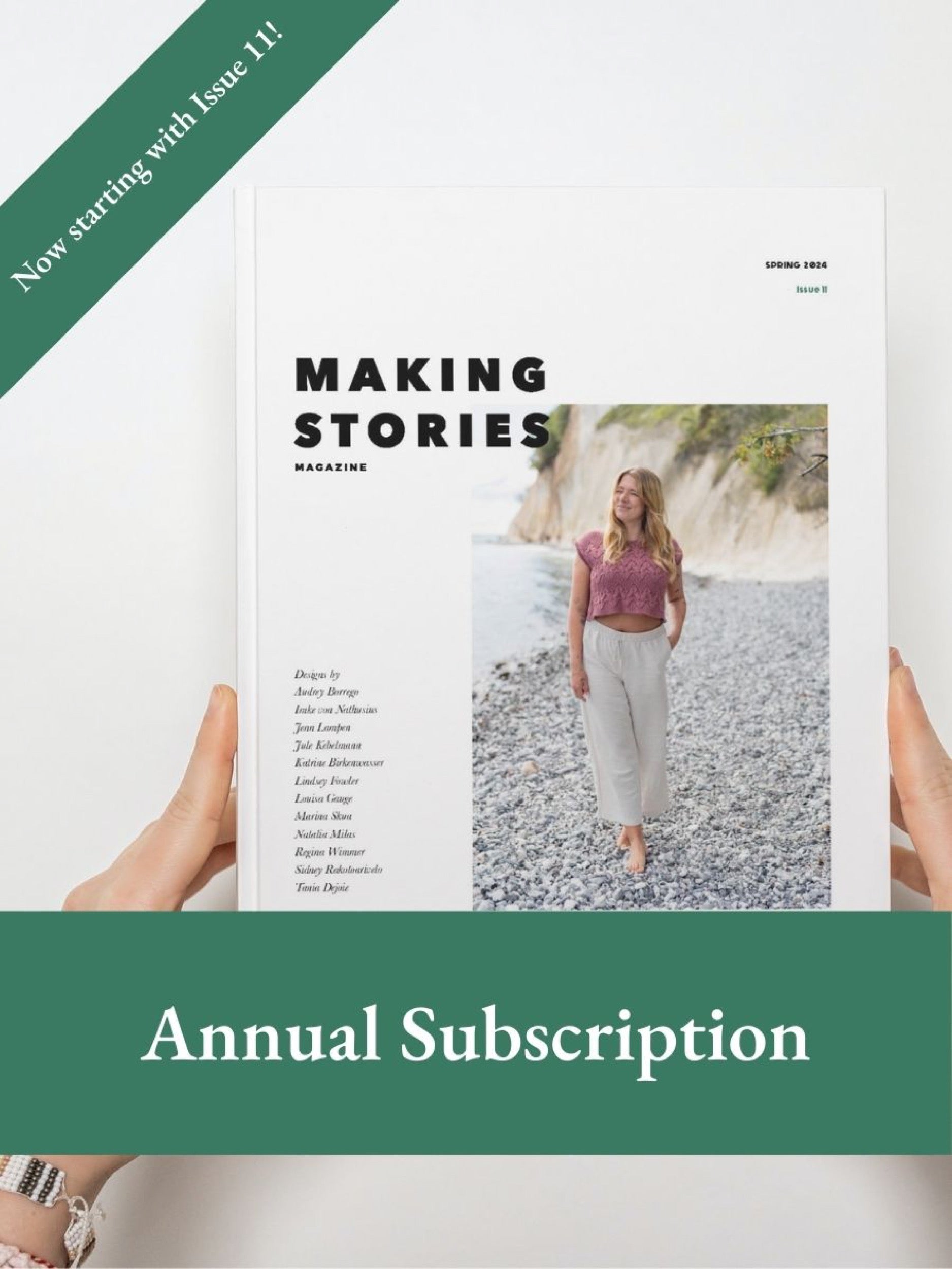 Jahresabonnement: Making Stories Magazine (Start mit Ausgabe 11)