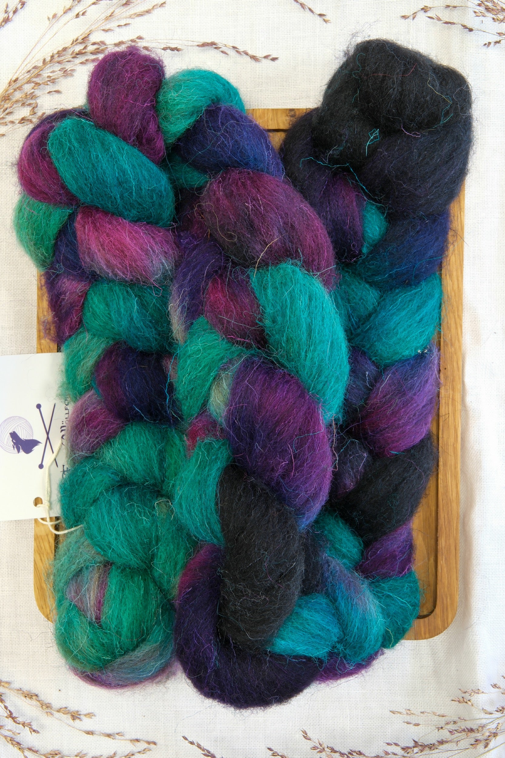 Frau Woellfchen Suffolk Wool Tops - Spinning Fiber