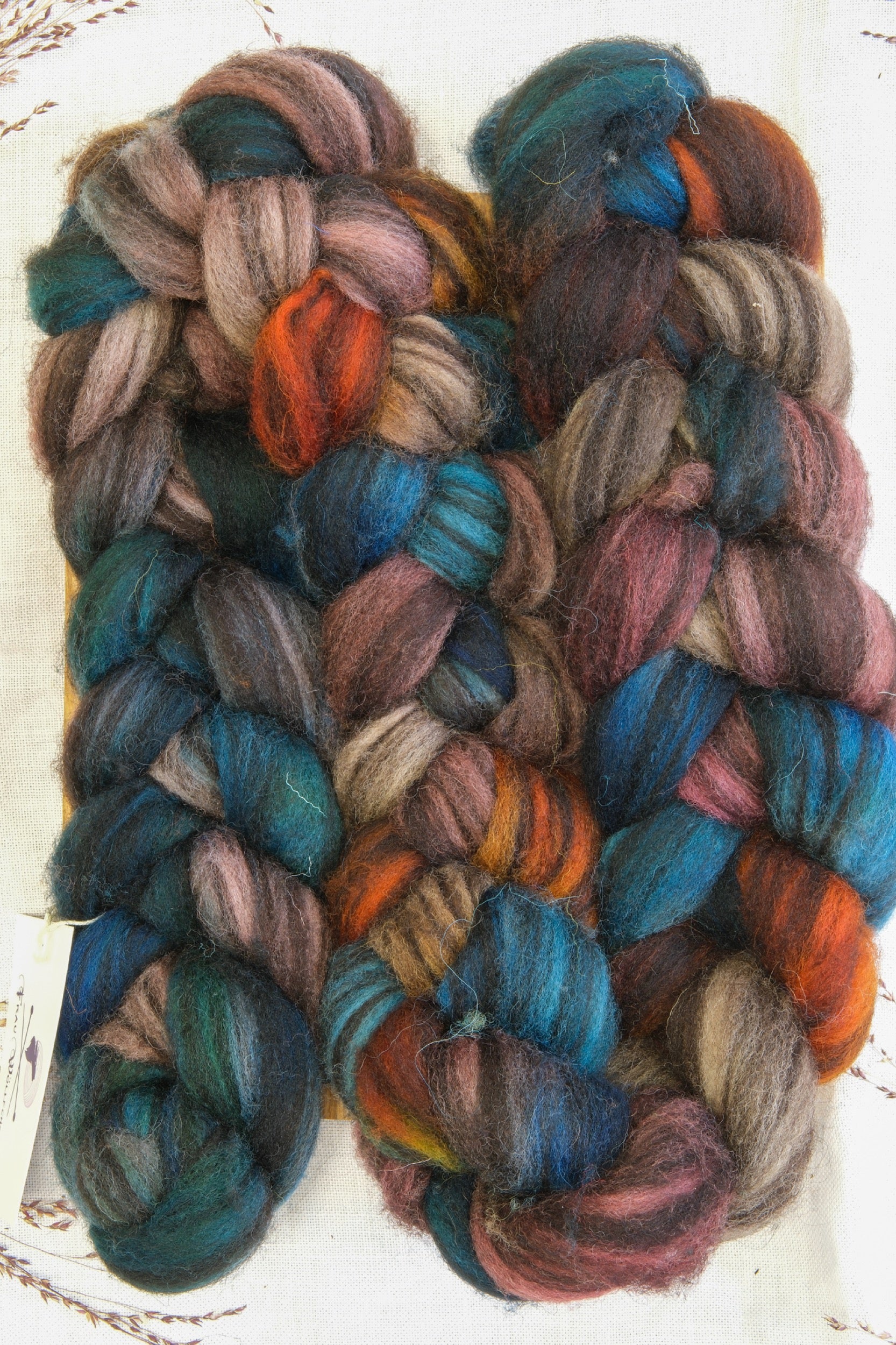 Frau Woellfchen Shetland Wool Tops - Spinning Fiber