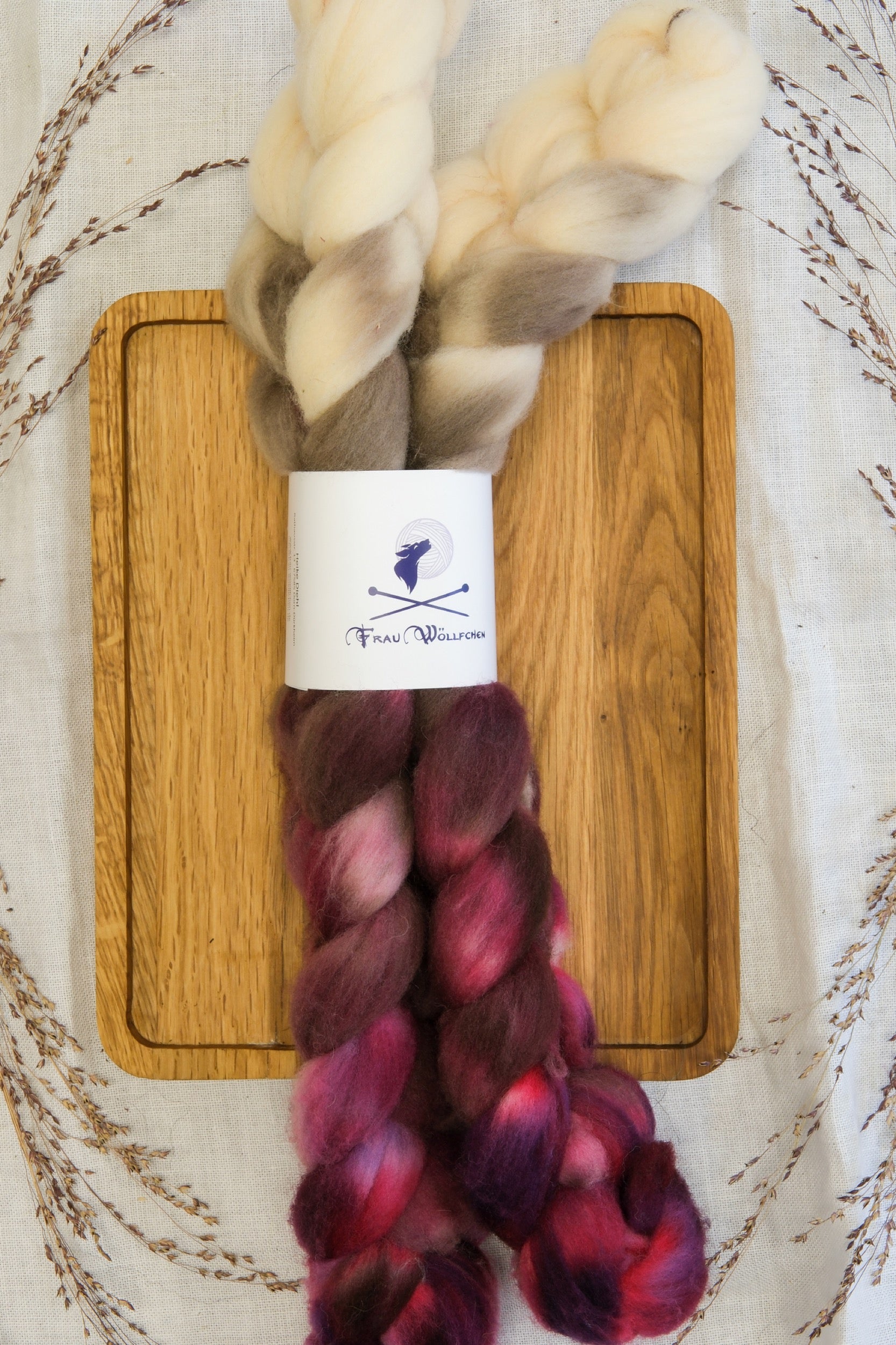 Frau Woellfchen Southdown Sock Sets - Spinning Fiber