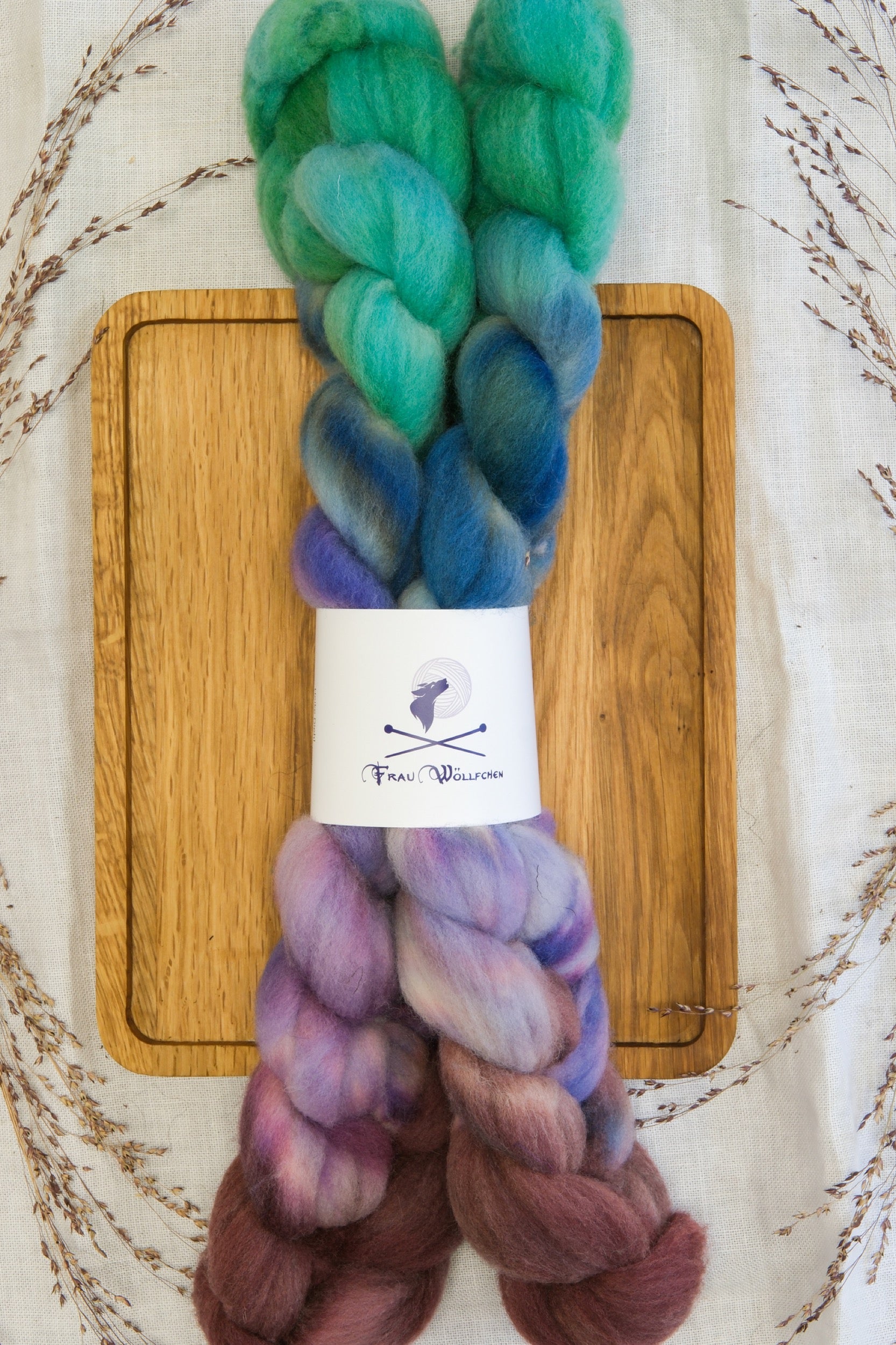 Frau Woellfchen Southdown Sock Sets - Spinning Fiber