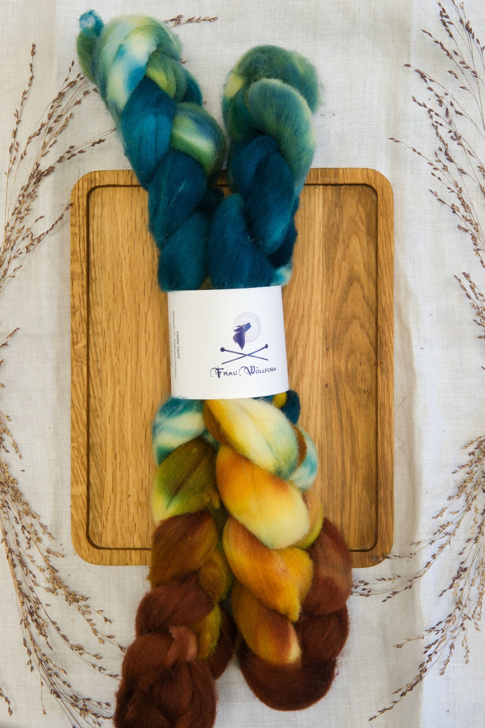 Frau Woellfchen Southdown Sock Sets - Spinning Fiber