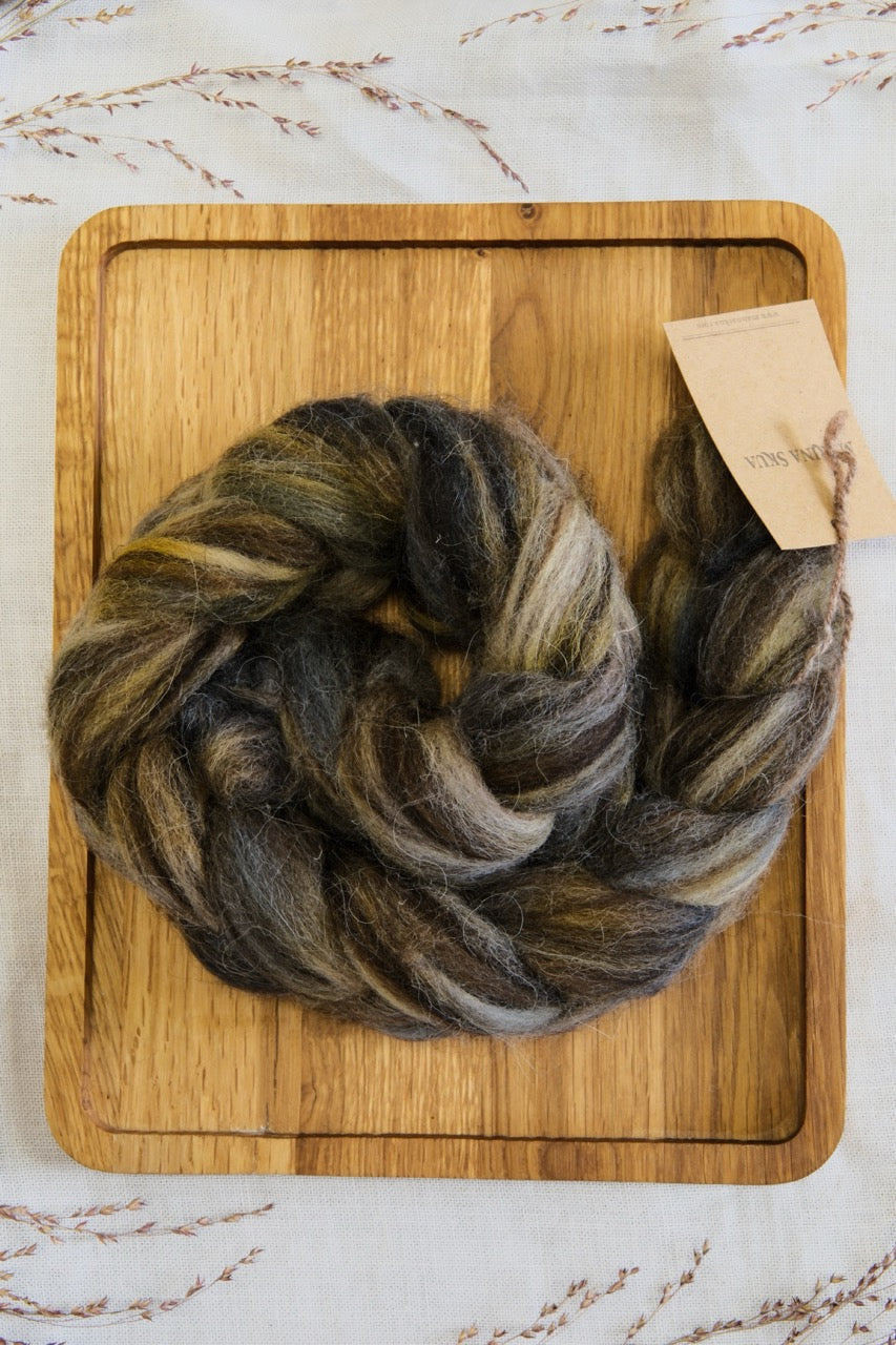 Marina Skua Wool Tops - Spinning Fiber