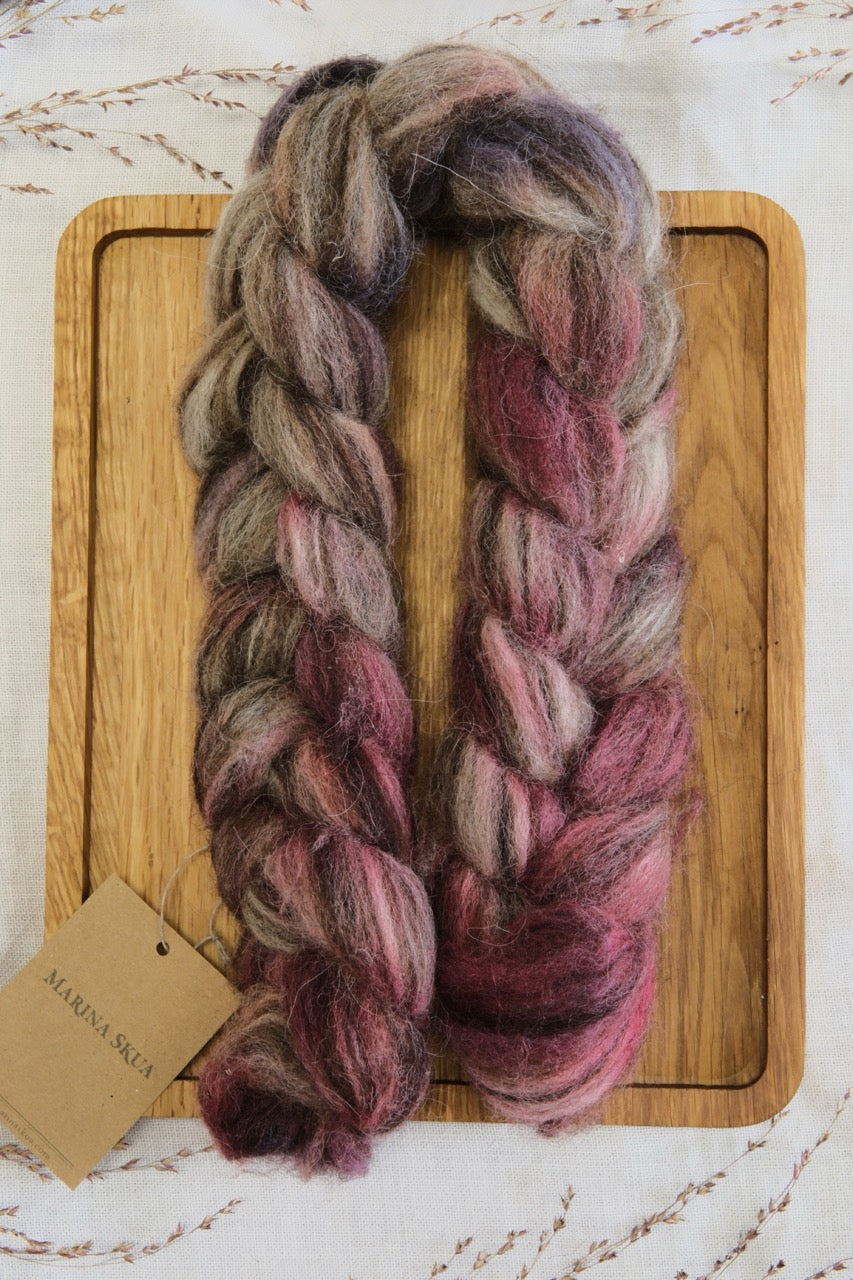 Marina Skua Wool Tops - Spinning Fiber