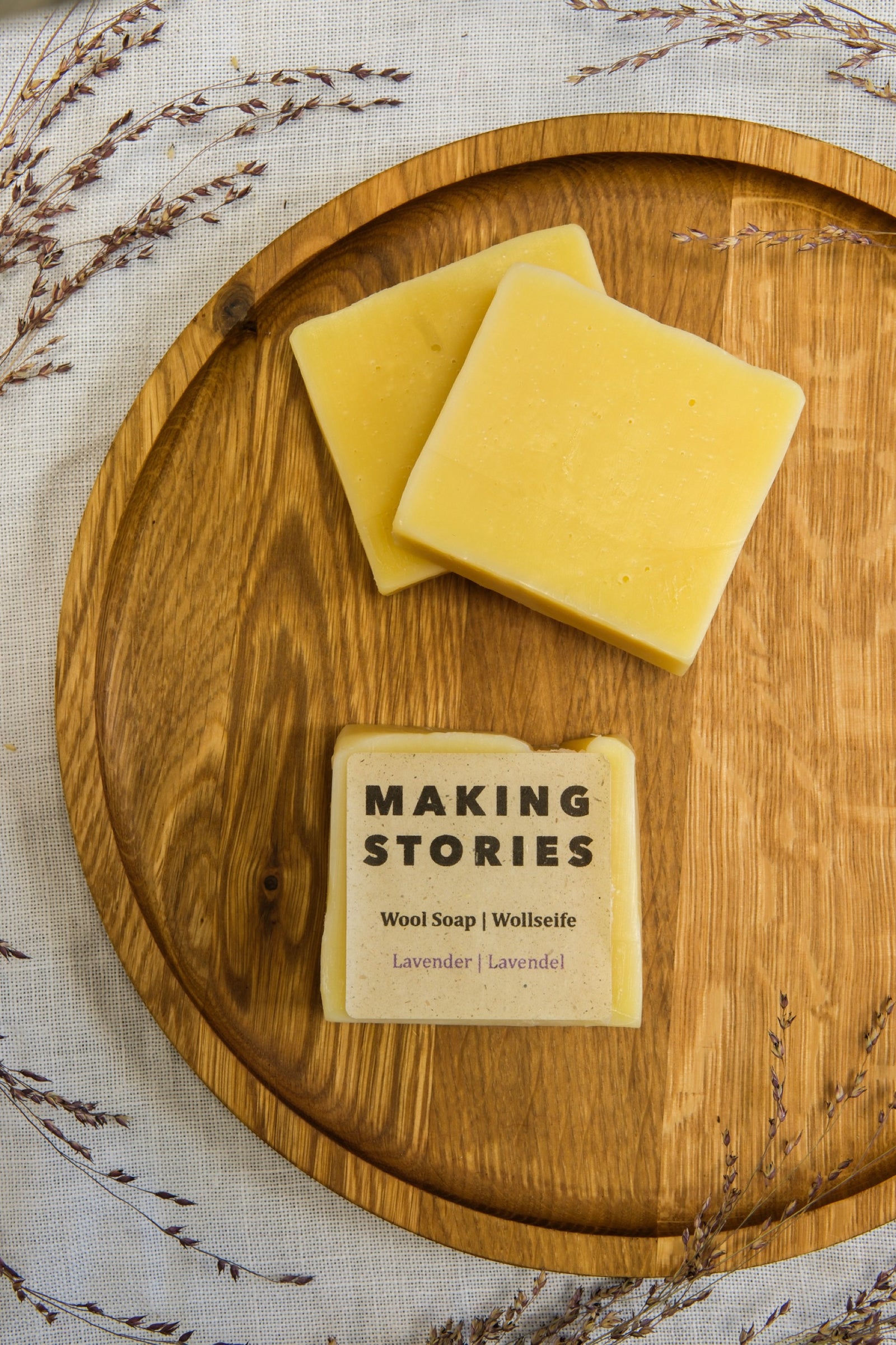 Making Stories Wool Soap