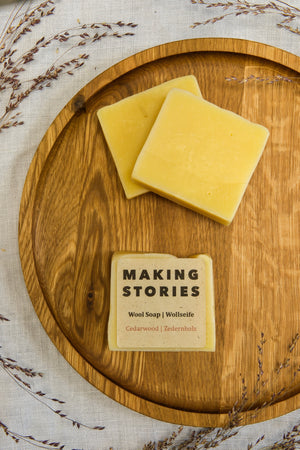 Making Stories Wool Soap