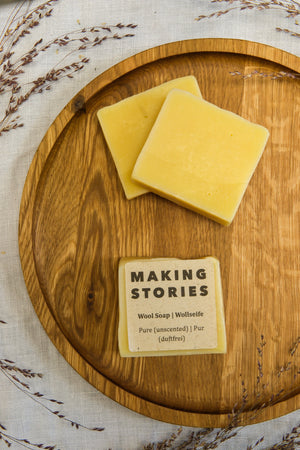 Making Stories Wool Soap