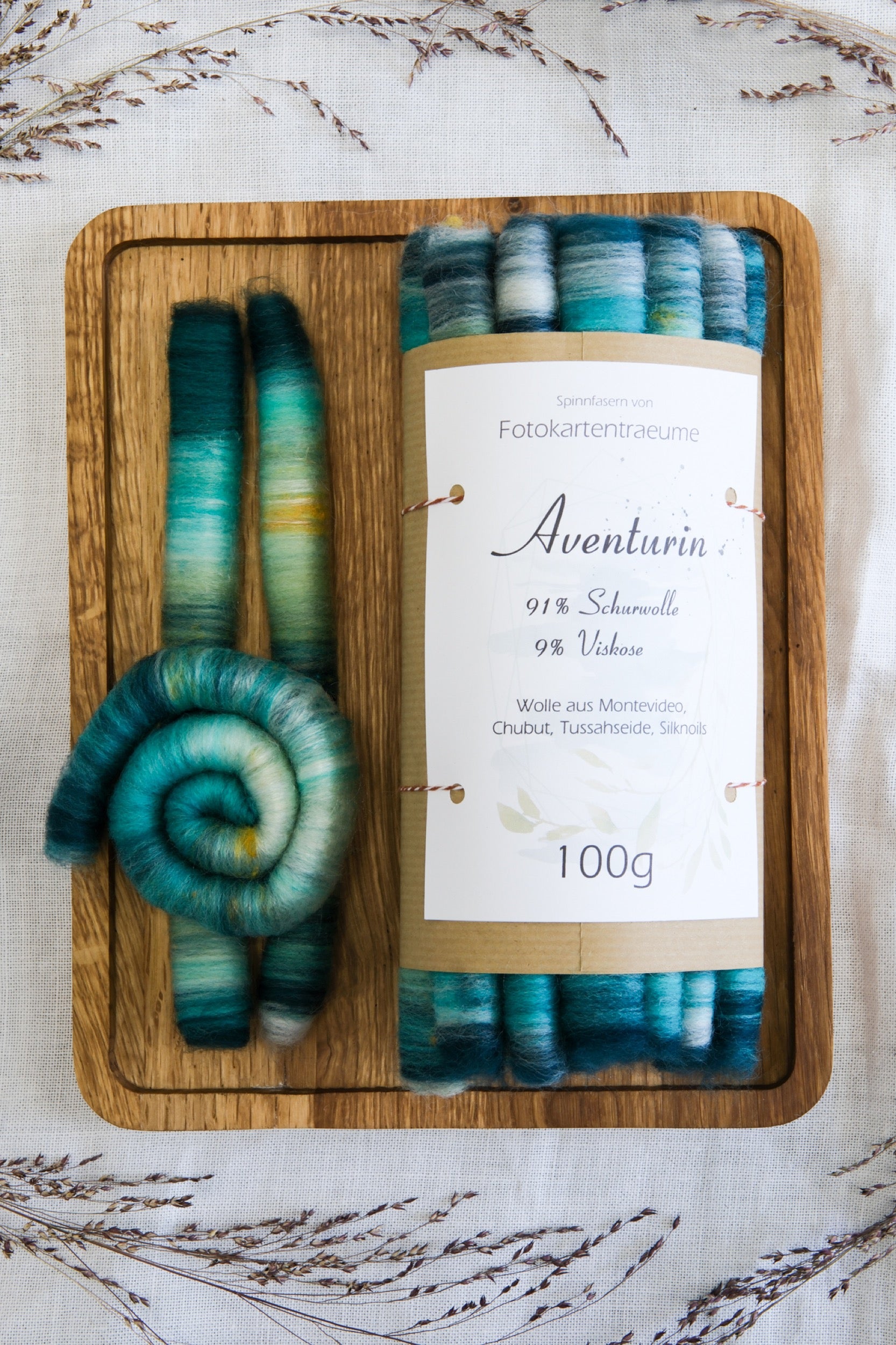 Maria Podleisek Rolags - Spinning Fiber