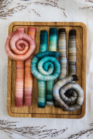 Maria Podleisek Rolags - Spinning Fiber