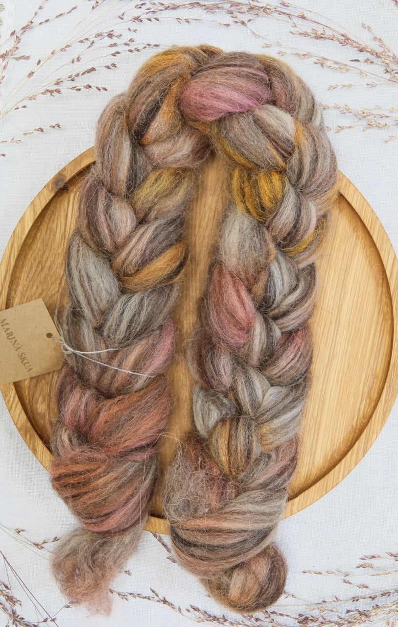 Marina Skua Wool Tops - Spinning Fiber - Sunbaked [Special Edition]