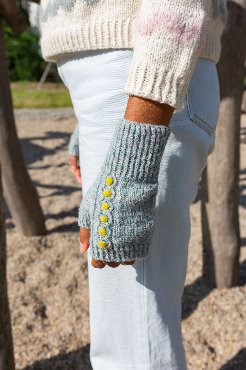 Tilde - Fingerless Mittens