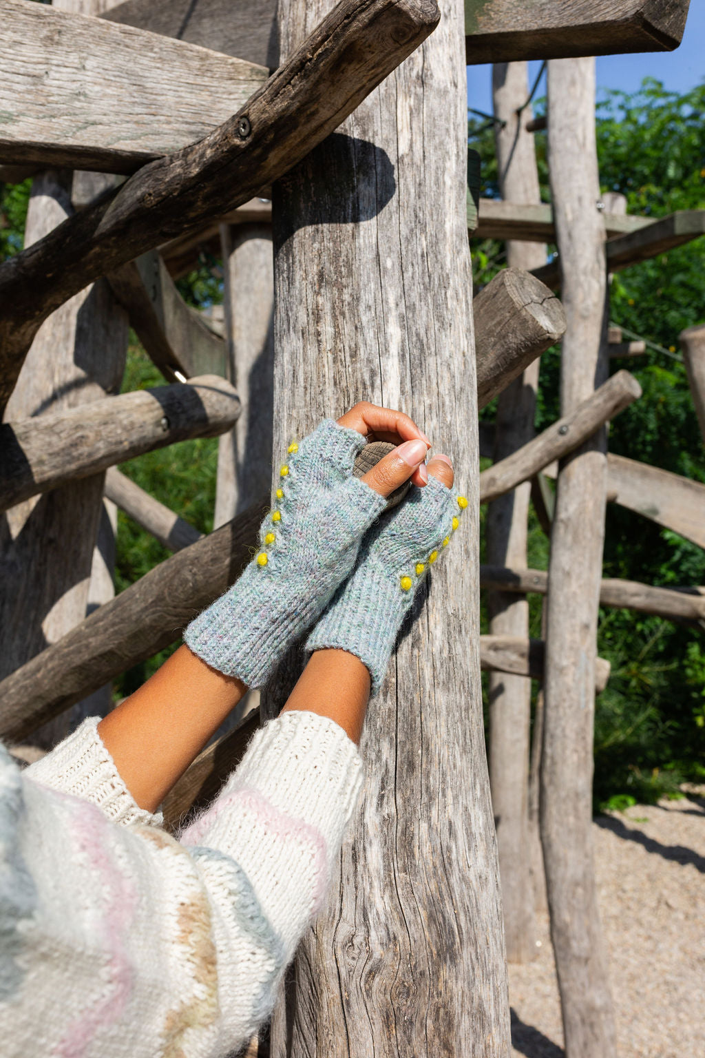 Tilde - Fingerless Mittens