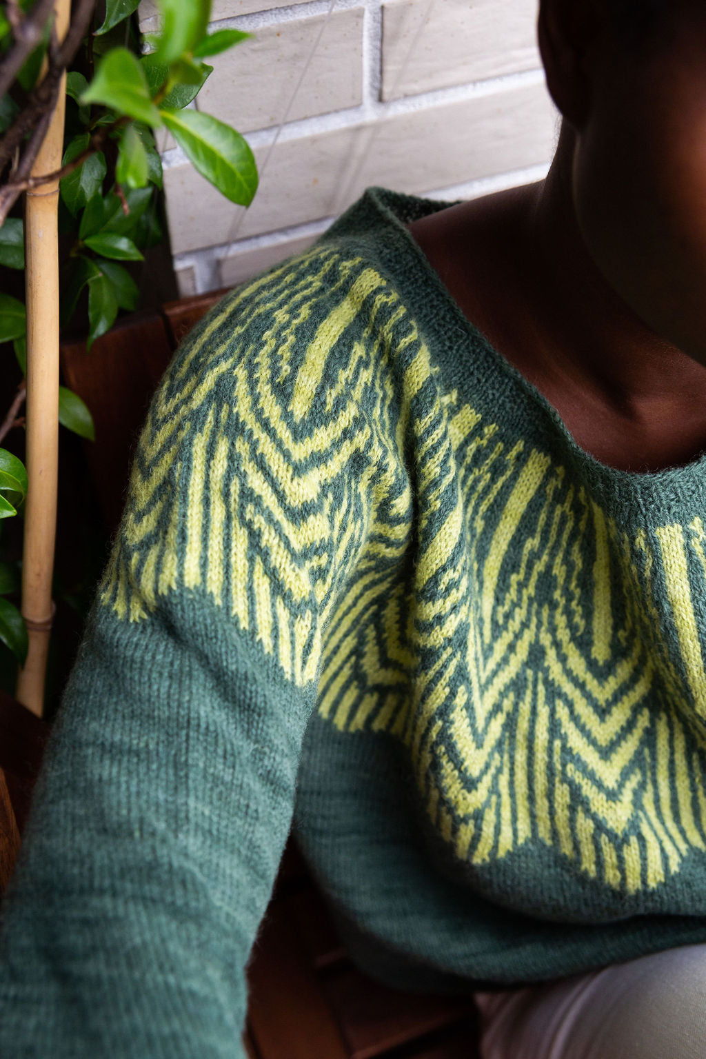 Lamina - Sweater - Making Stories - Knitting Sustainably.