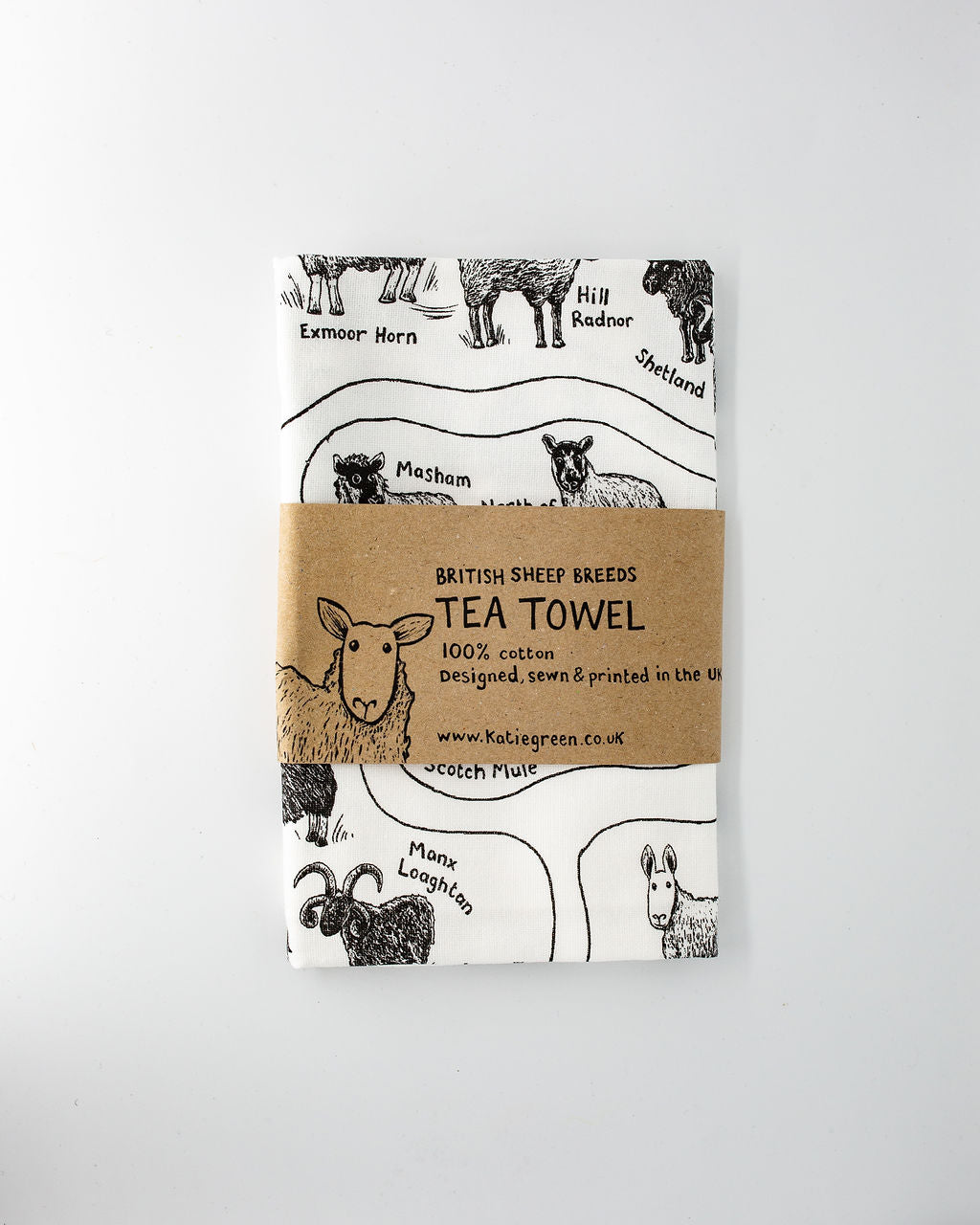 Tea Towel - British Sheep Breeds